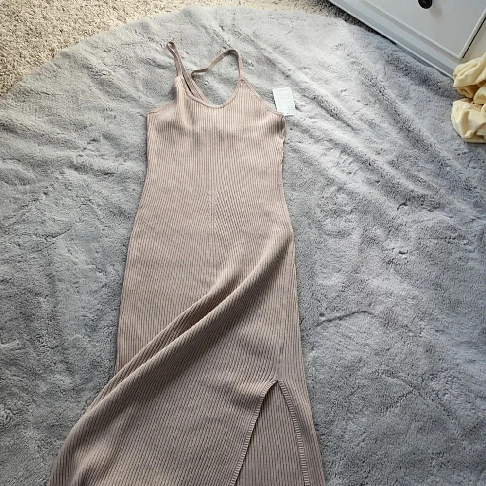 WAYF ‘98 ribbed dress in Sahara Sand size 3X - Picture 5 of 11